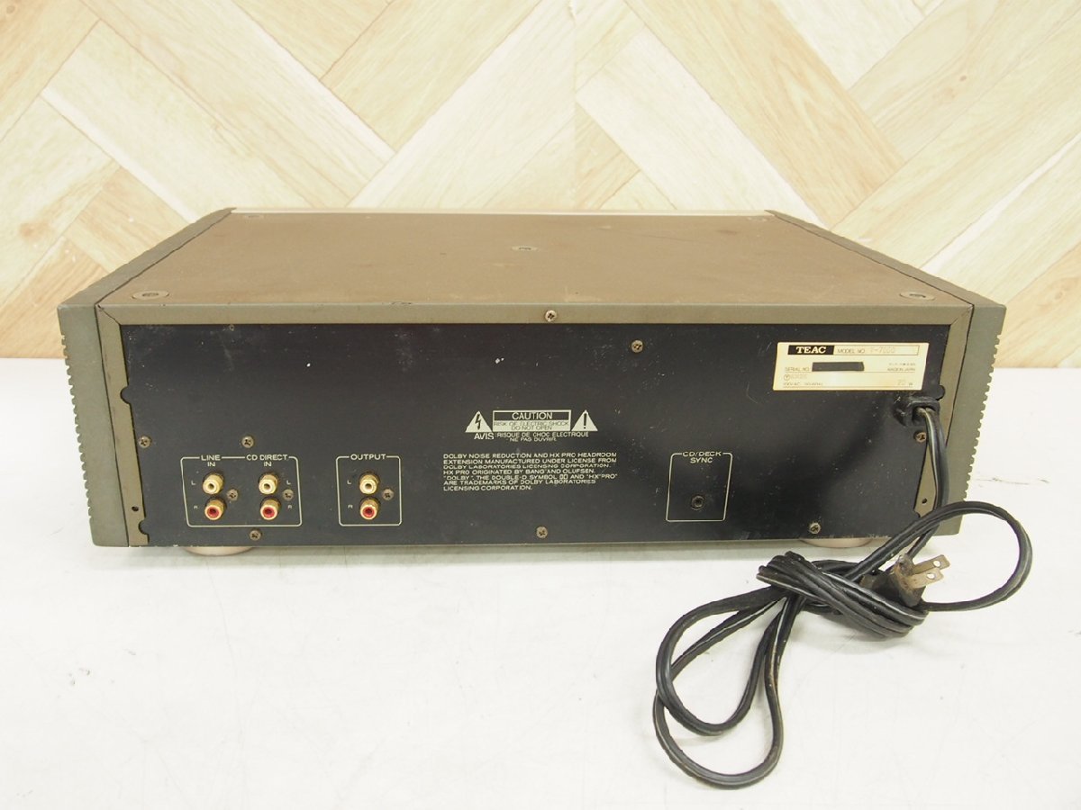TEAC ティアック カセットデッキ A-450 STEREO ステレオカセット