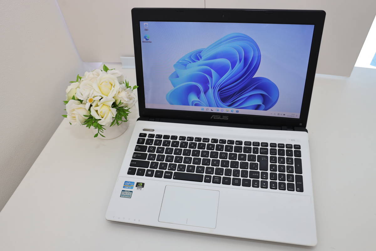 【動作確認済みWIN10】ASUSノートPC　K53SD-SXWHITE 動作確認済みWIN10】ASUSノートPC K53SD-SXWHITE 【公式通販】