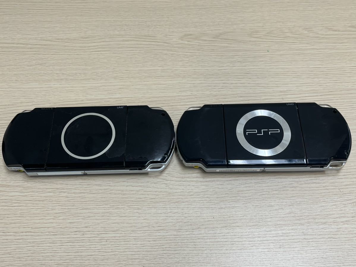 1円スタート PSP 本体 PSP-3000 ピアノブラック PSP-2000 SONY 