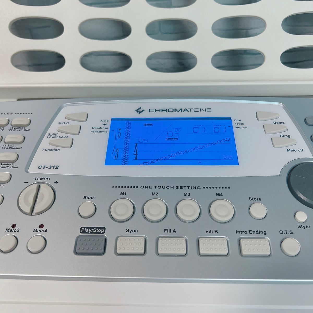 希少 レア CHROMATONE クロマトーン 電子キーボード CT-312