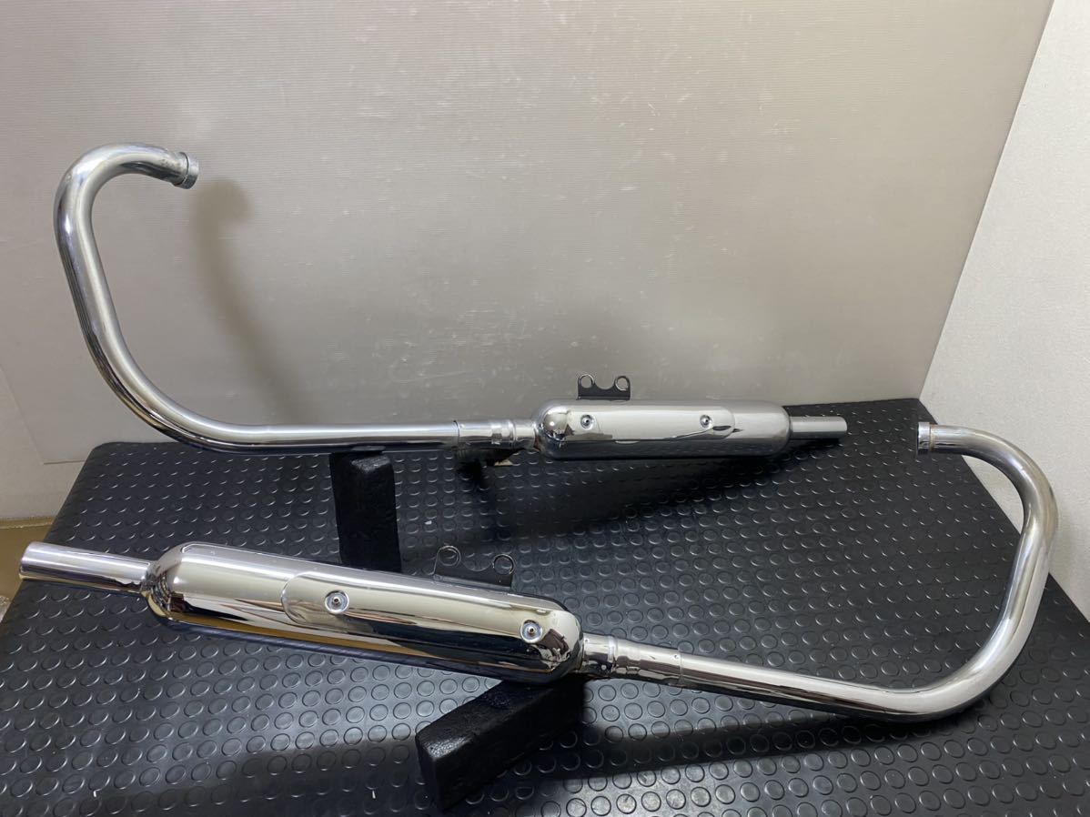W800 KAWASAKI 純正 マフラー サイレンサー エキゾーストパイプ KHI K 