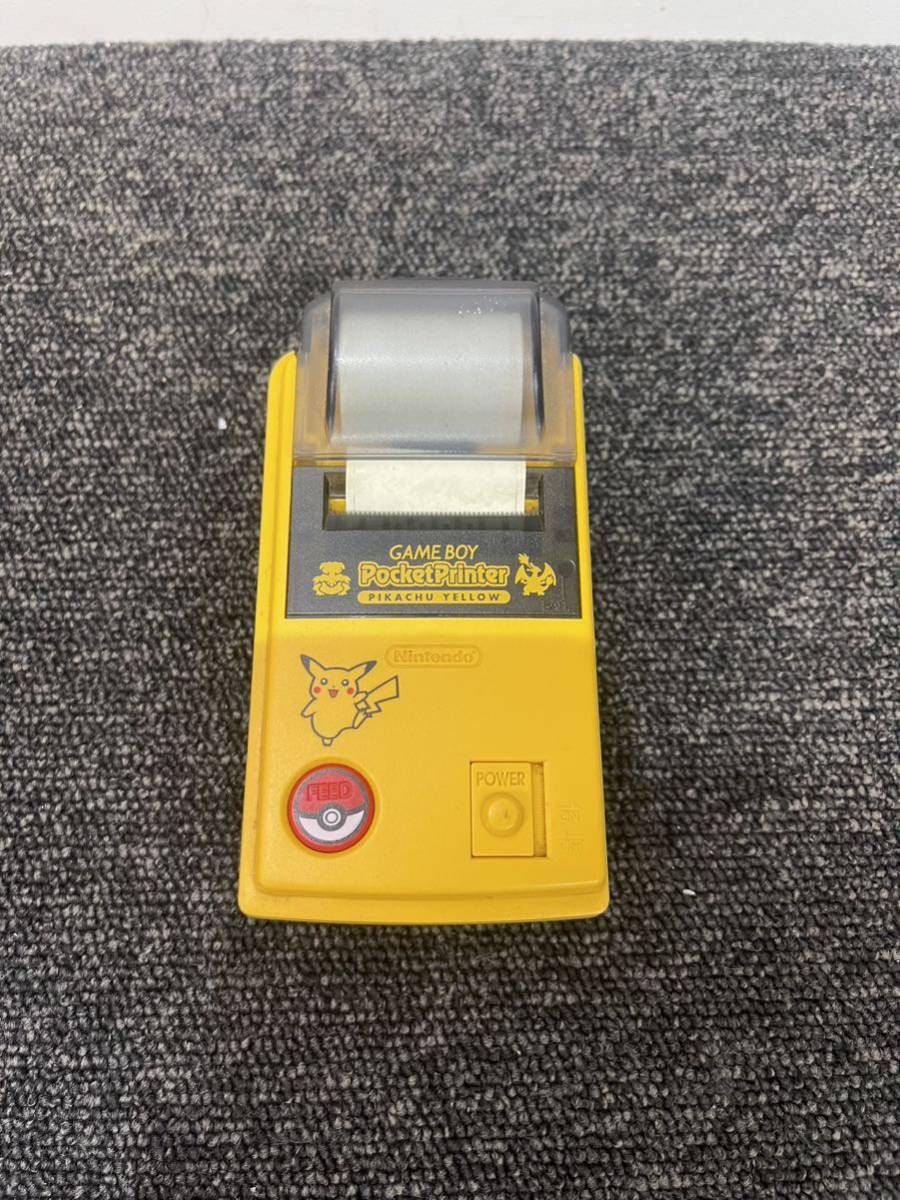 任天堂 ポケットプリンタ ピカチュウ イエロー ゲームボーイ MGB-007