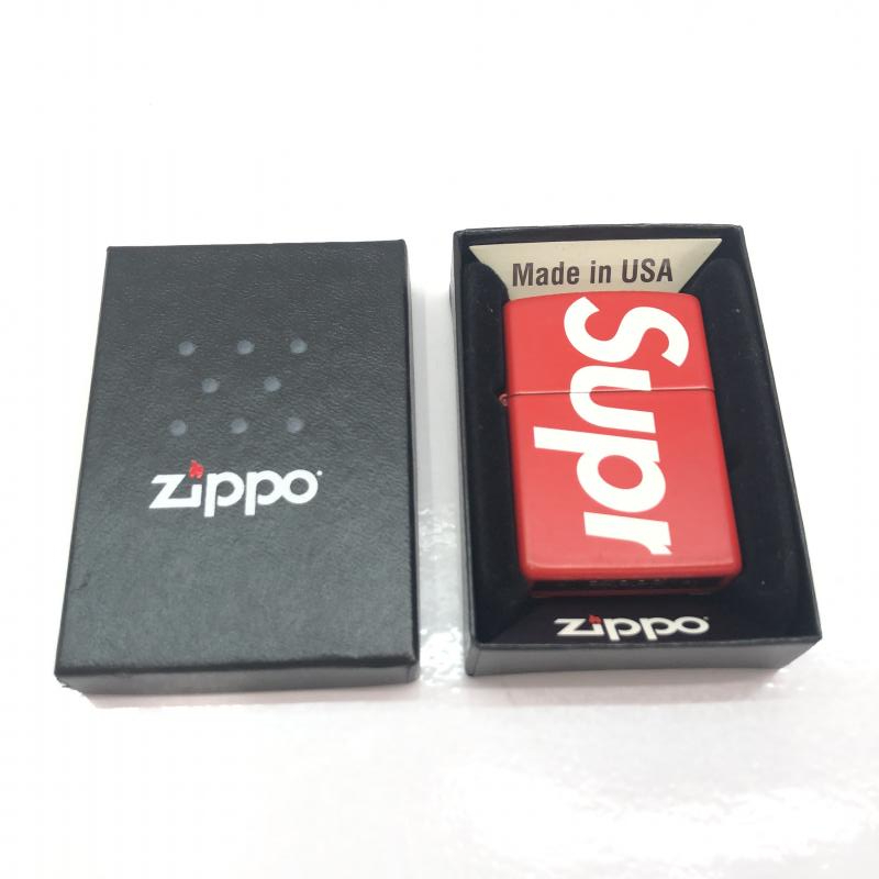 中古】SUPREME SUPREME ZIPPO シュプリーム ジッポ 使用済み