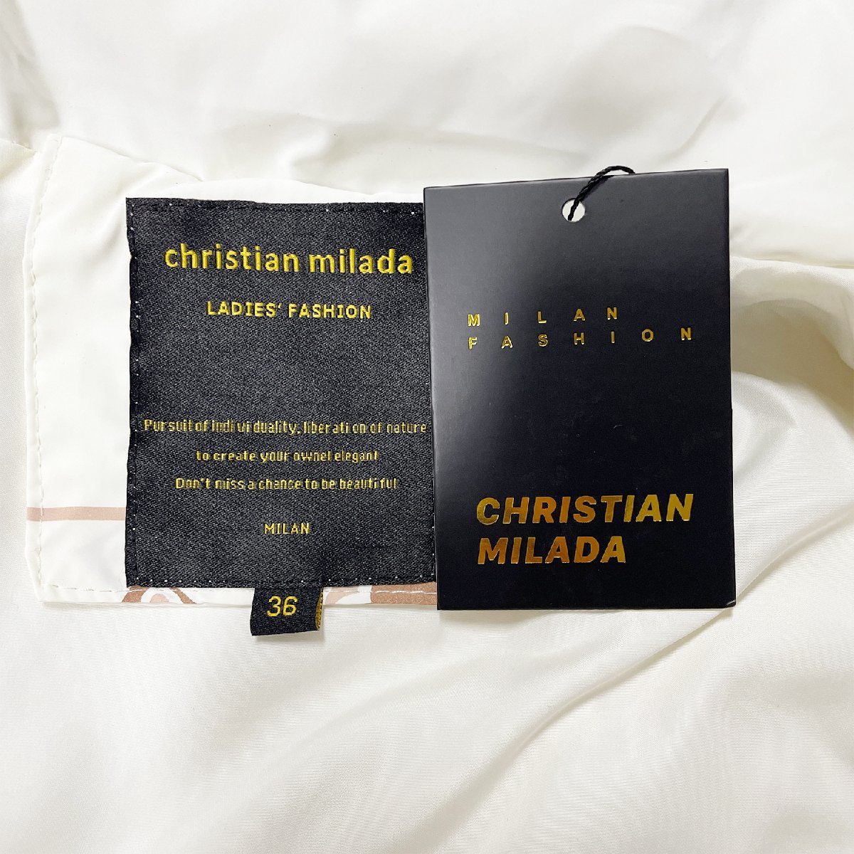 一枚限定 定価6万☆christian milada・ミラノ発・ジャケット☆ミンク