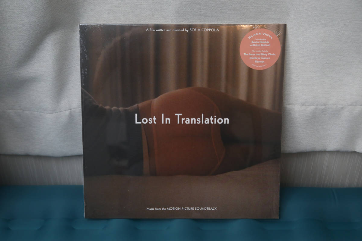 新品 LOST IN TRANSLATION 映画サントラ LP はっぴぃえんど"風をあつめて"収録