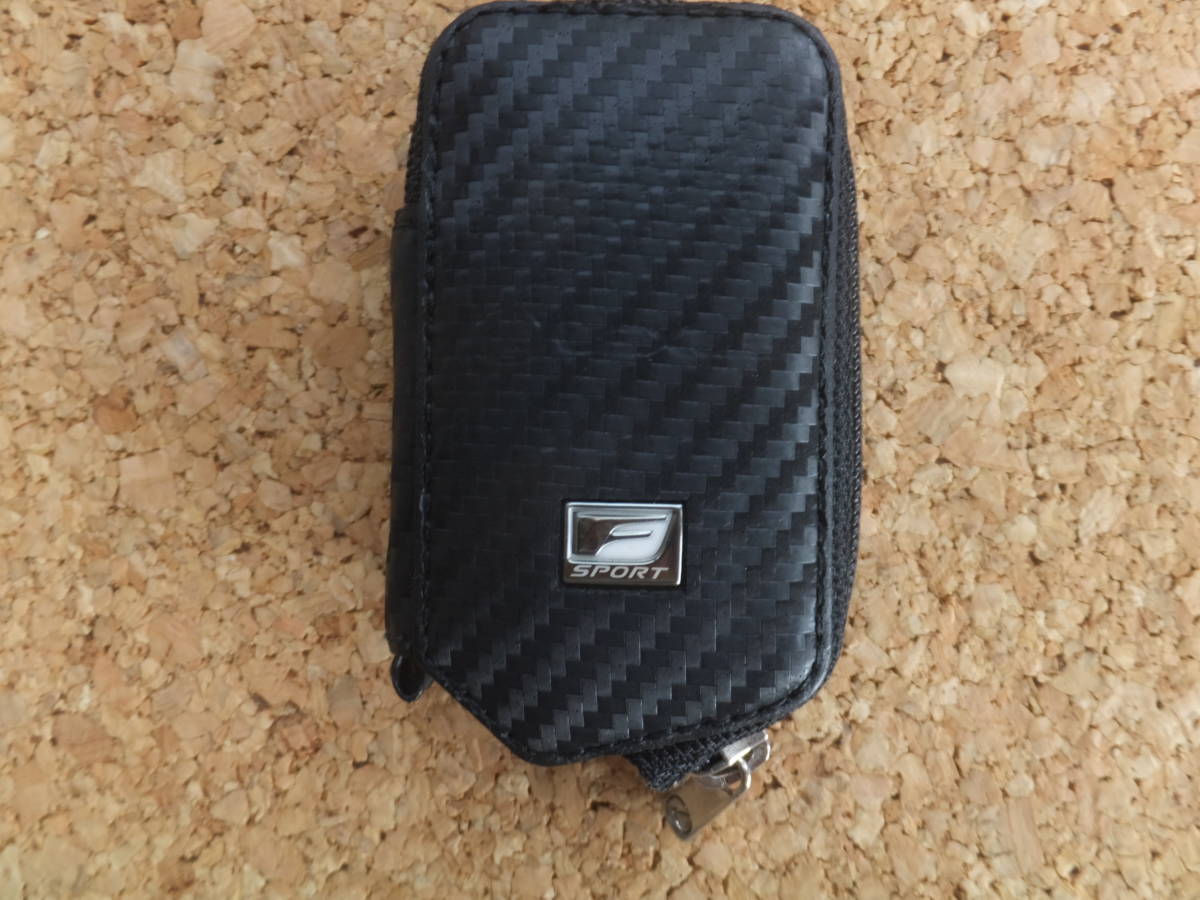 美品レクサスF-SPORT純正『キーケース』Lタイプ☆LS⁄LC⁄ES