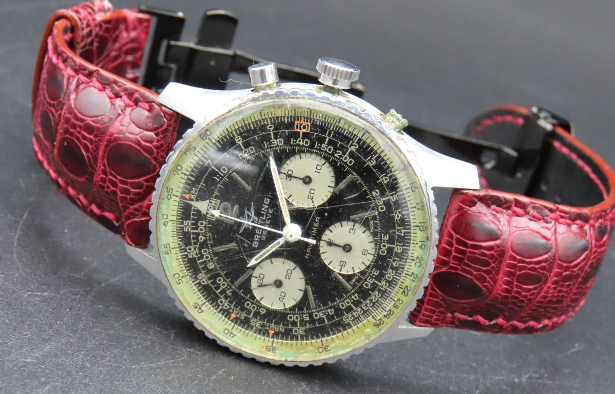 1円 ジャンク品 正規品 BREITLING ブライトリング Ref.806 ナビ 