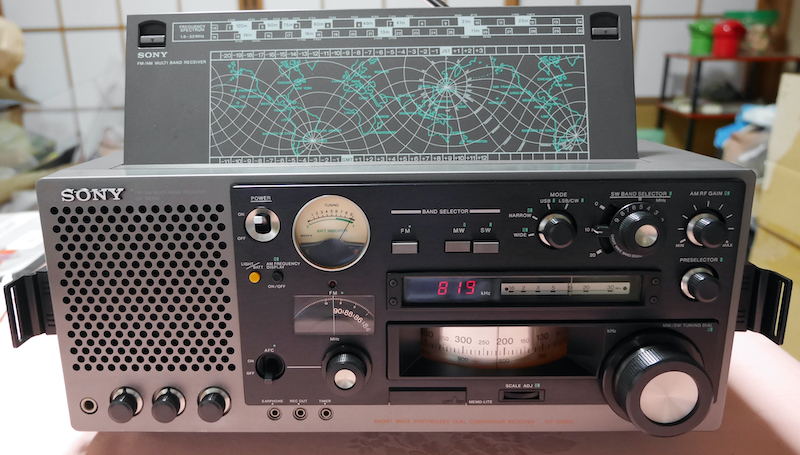 SONY ICF-6800A 著名会社による整備・調整済み 美品 取説とカタログの