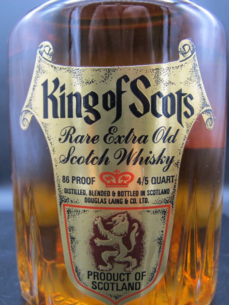 KING OF SCOTS 25年 キング オブ スコッツ 赤 陶器ボトル スコッチ