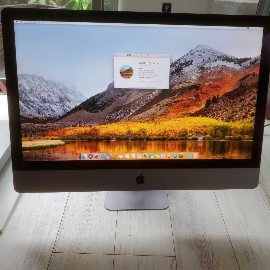 iMac Pro Retina 5k 2017 27インチ Xeon 18コア/128GB MEM/1TB SSD