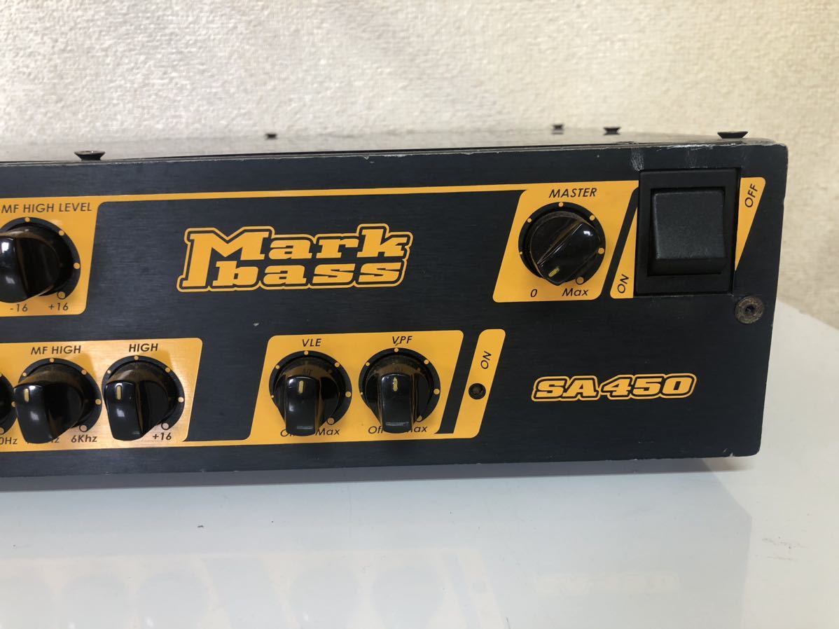 ジャンク！MARKBASS SA450 ベースヘッドアンプ