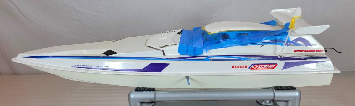 ☆ 京商 電動ボート DANGER ジャンク ☆ 