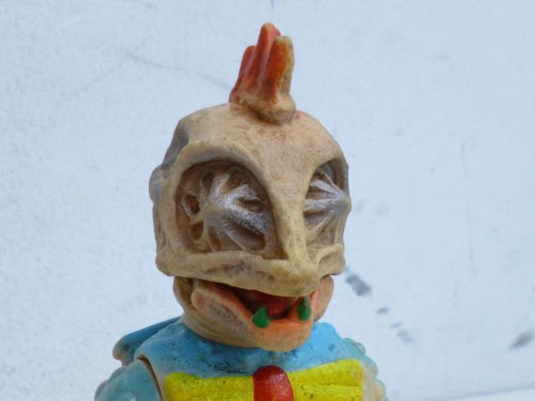 ビンテージ 旧バンダイ サソリ男 仮面ライダー 怪人 当時物 ソフビ