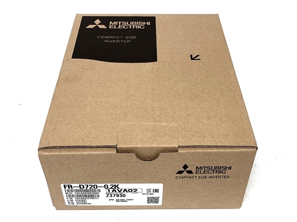MITSUBISHI FR-D720-0.2K インバーター 未使用 F8108491