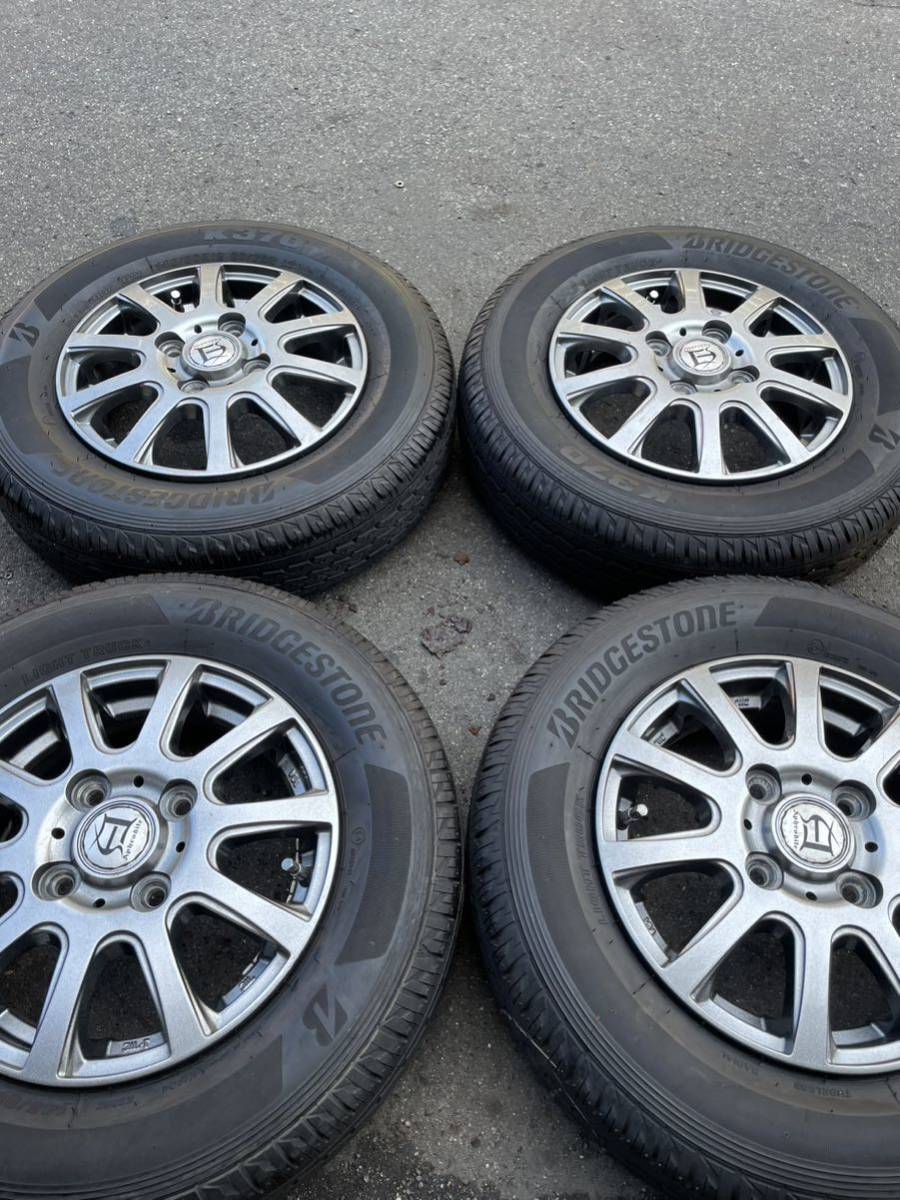 フィアット500 純正ホイール 185/55R15 4本セット Laufennスタッドレス