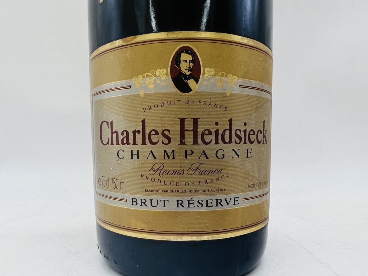 ☆古酒【未開栓】CHARLES HEIDSIECK BRUT RESERVE シャルル エドシック
