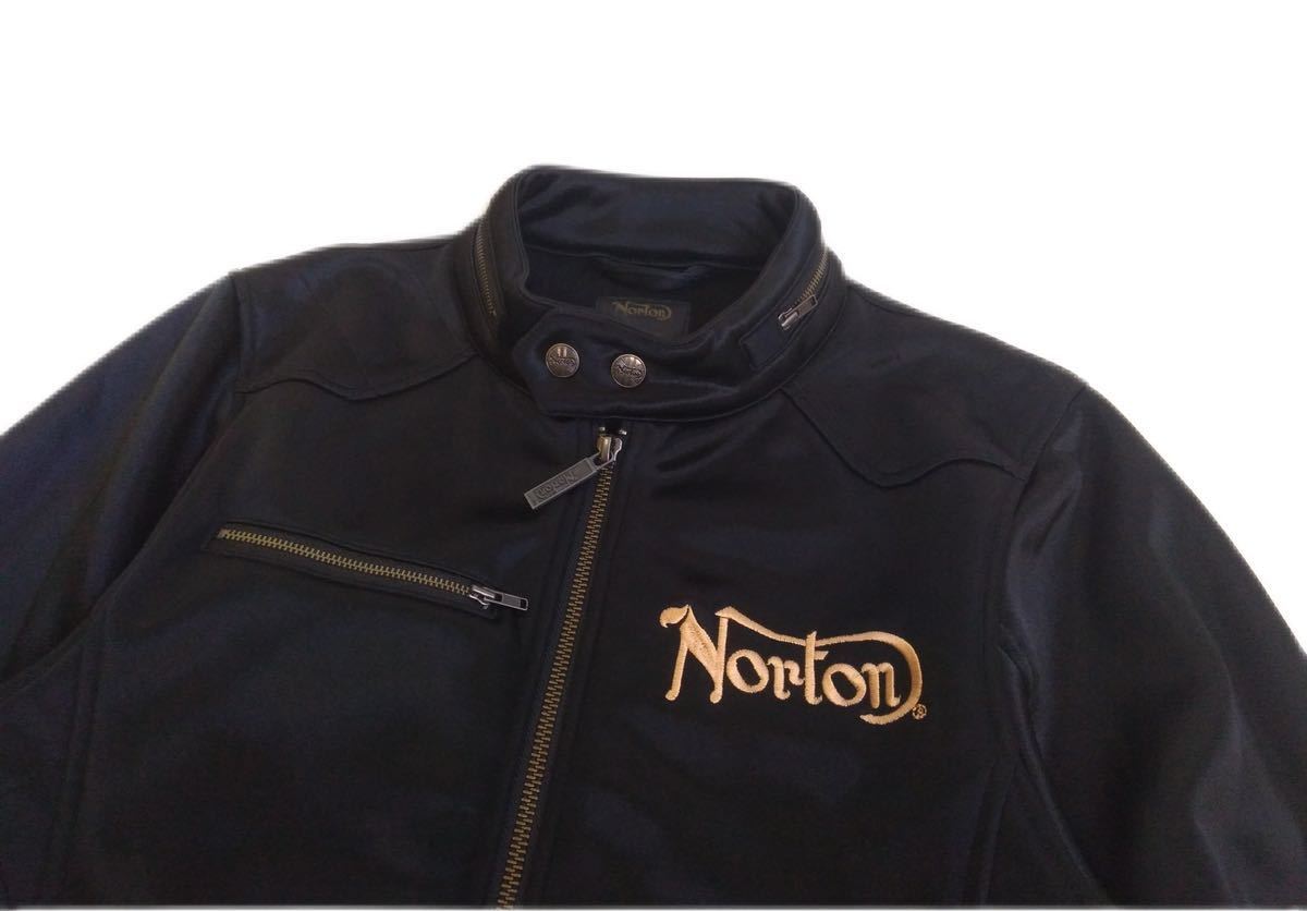 極美 豪華刺繍 Norton 弾力抜群 裏起毛 蓄熱保温 ストレッチ