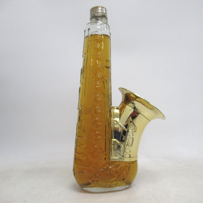 サクソフォン型ウイスキーボトル 600ml 43% 空瓶 【公式通販】