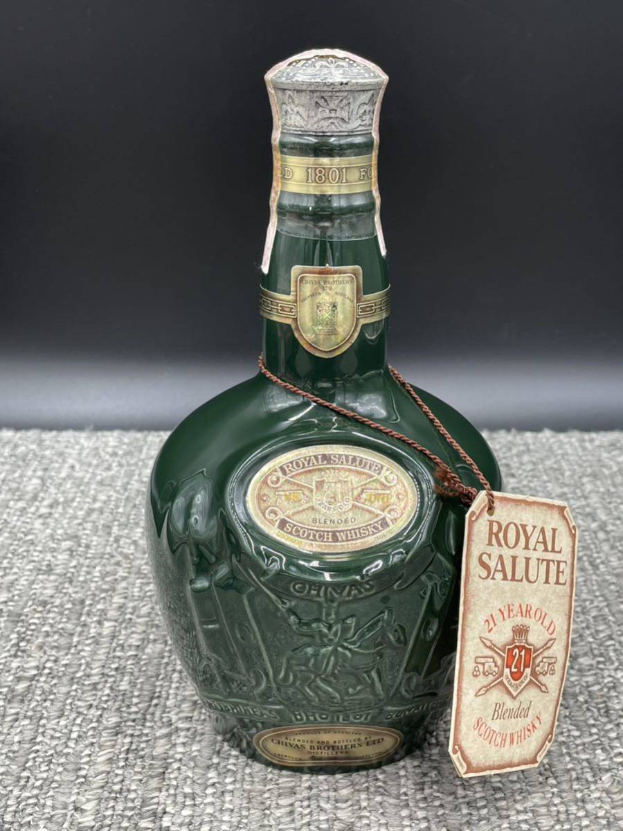  SALUTE 21年 700ml 未開栓 未開栓】 ロイヤルサルート 21年 陶器ボトル 700ml / ROYAL SALUTE