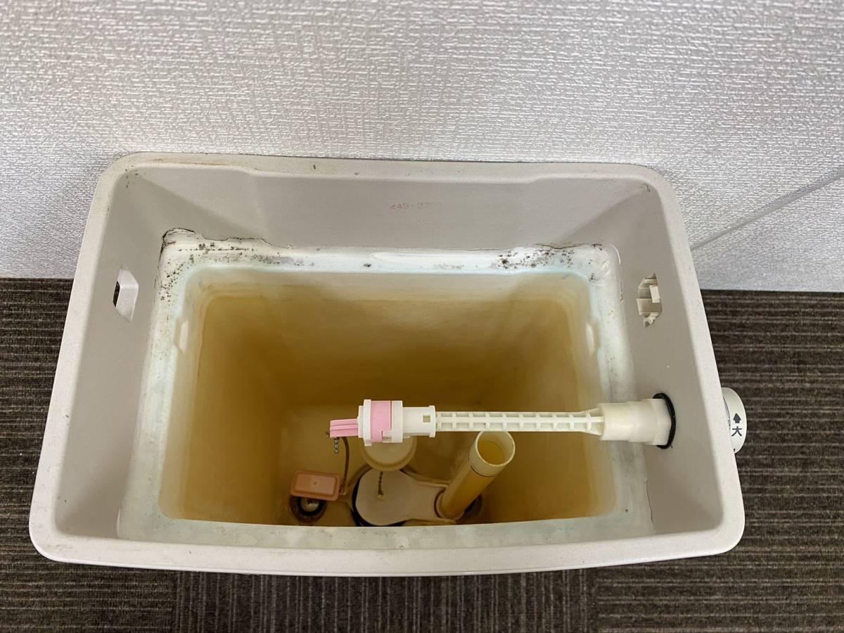 中古】TOTO 洋式トイレ便器・ロータンク/タンクのみ(蓋なし)☆「S771B