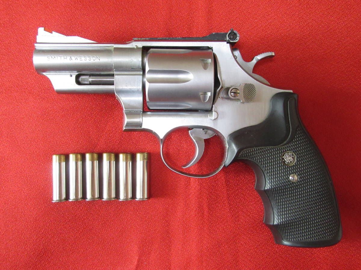 ◇KOKUSAI コクサイ S&W 44マグナム ガスガン カートリッジ付き