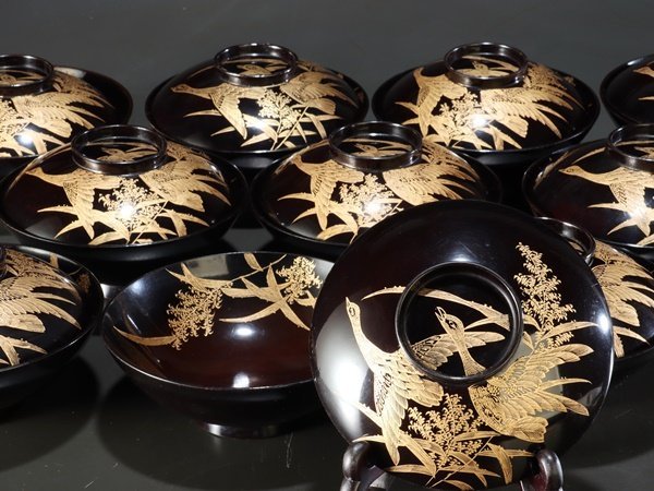 2026年最新Yahoo!オークション -沈金(椀)の中古品・新品・未 汁椀の