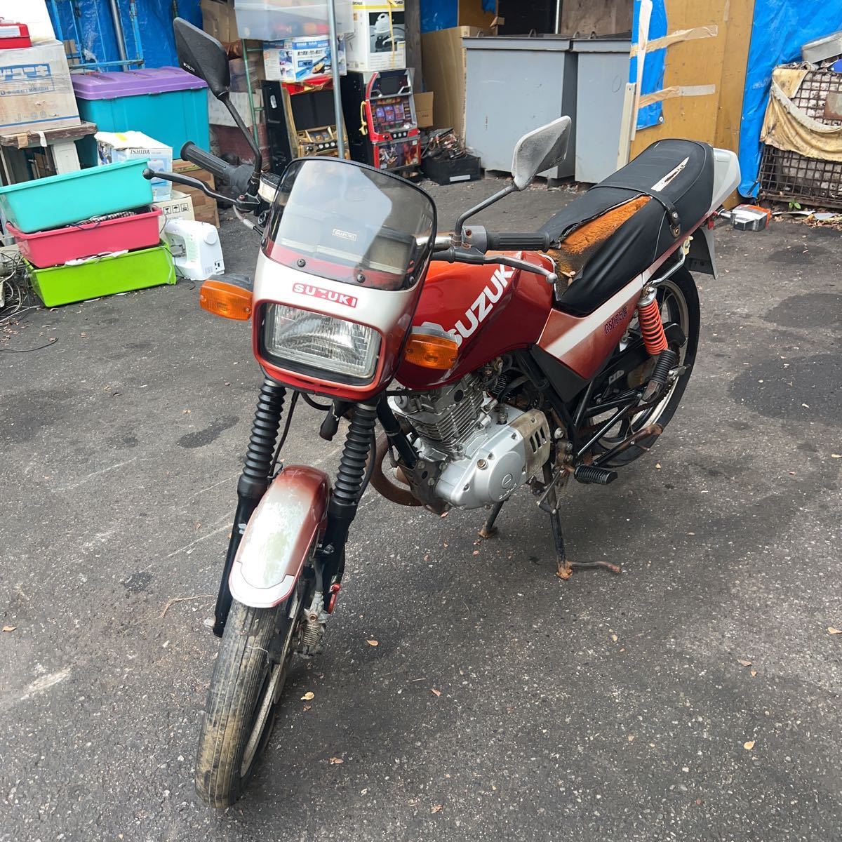 スズキ SUZUKI GN125-2F - GS125E 書類付レストアベース車 Yahoo 