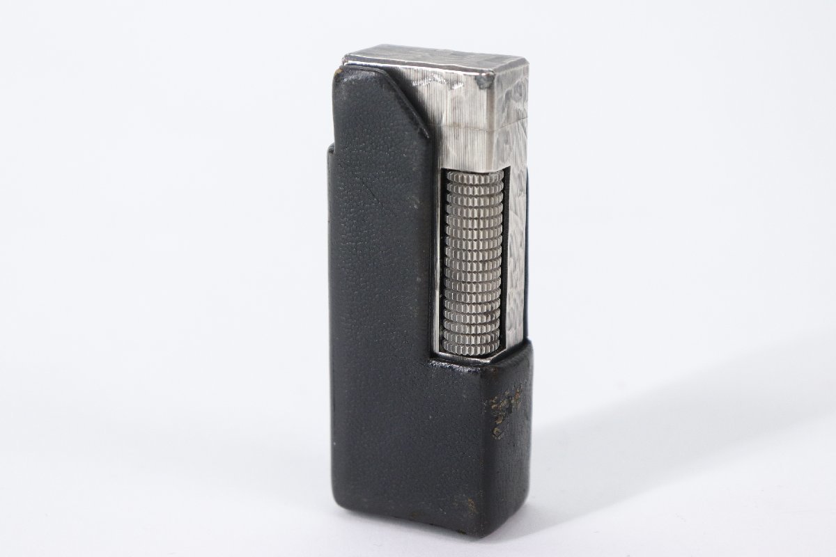 ダンヒル シルバーカラー ガスライター dunhill Dunhill 箱付き 