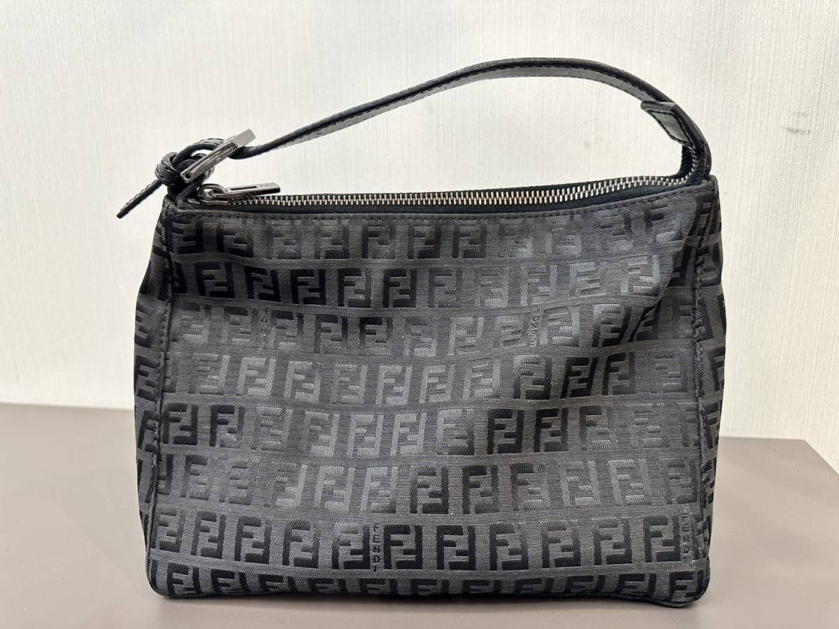 ☆【売り切り/美品】FENDI フェンディ ズッキーノ柄 ミニポーチ ミニ