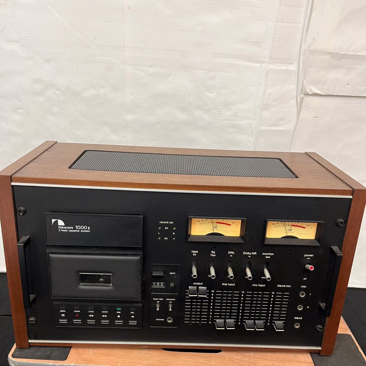 B777-K18-4595 Nakamichi ナカミチ 1000II 3HEAD Cassette System カセットデッキ 音響機器 ...