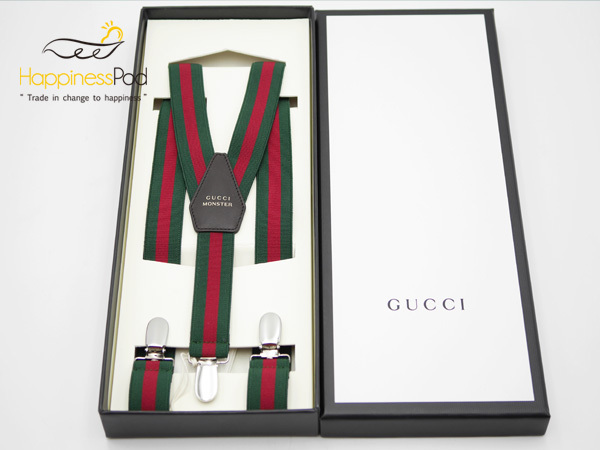 GUCCI サスペンダー シェリーライン キッズ グッチ くま ベルト 子供 