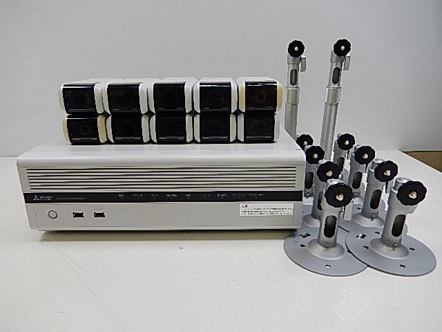 三菱レコーダーNR-3500/カメラNC-3000【モニター/ステー付き】 大人気，新作登場】 ☆ MITSUBISHI 三菱 防犯カメラNC-3000A +