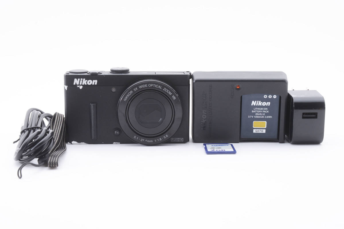 P340 ニコン COOLPIX Nikon デジタルカメラ - [ブラック] 価格.com