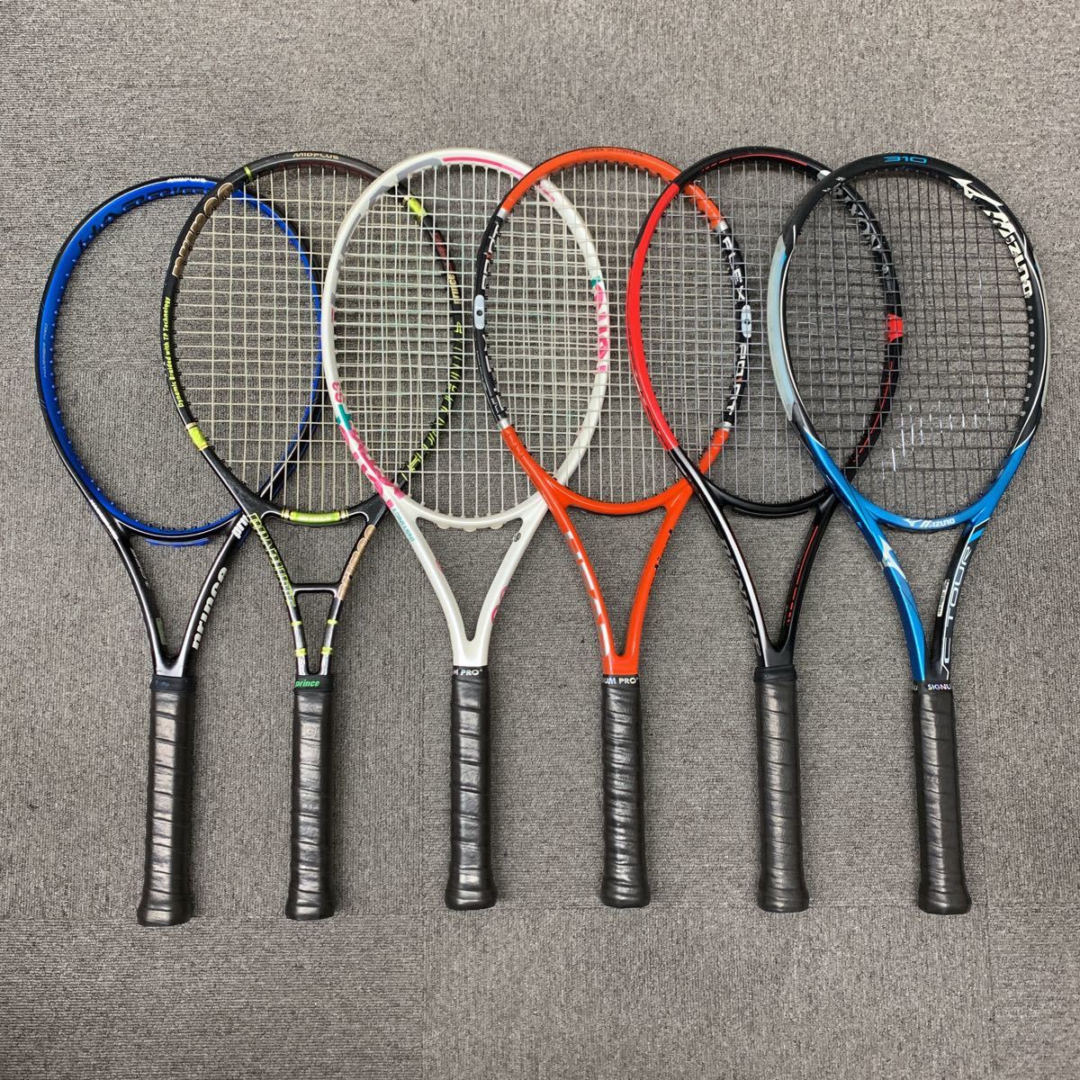 YONEX 　テニスラケット　4本セット　中古 23010021□中古品 テニスラケット6本セット テニスラケット 中古