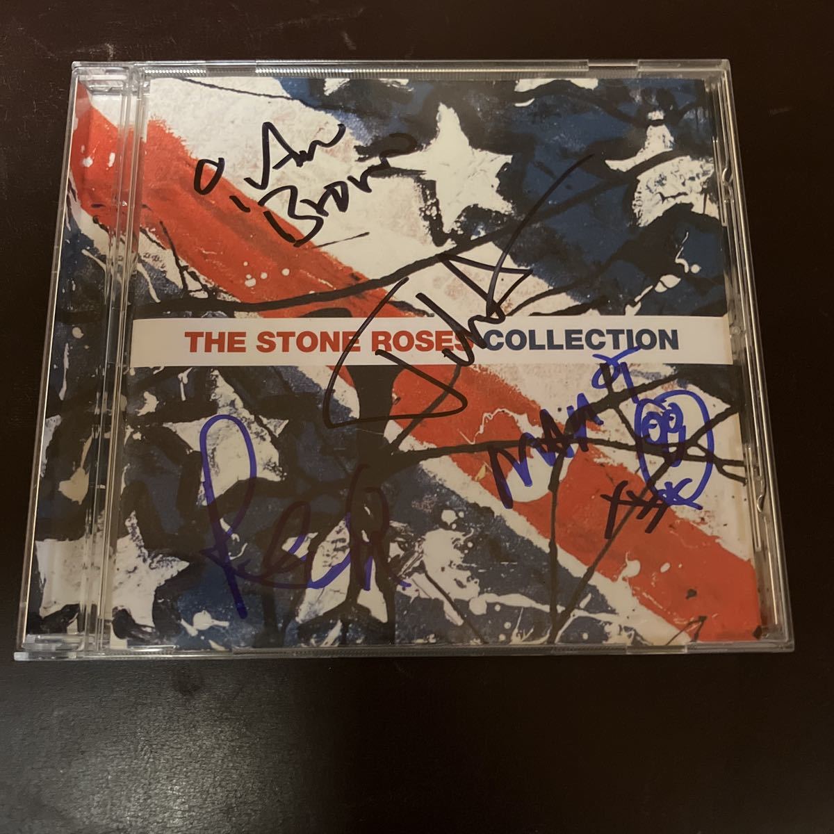 Stone Roses 直筆サイン入りCD COLLECTION EU盤 Ian Brown John Squire