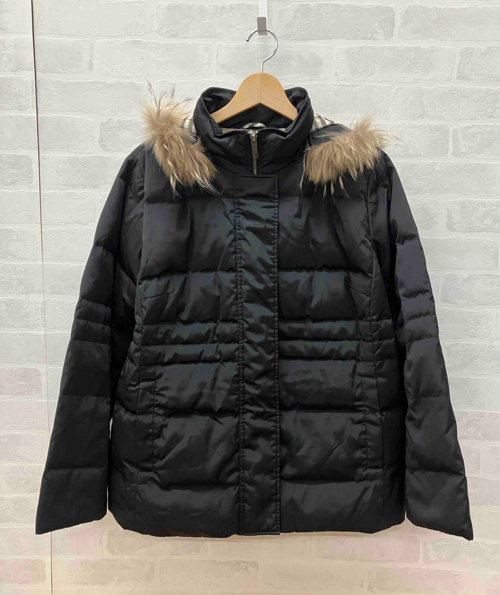 ★【BURBERRY London】バーバリー ロンドン ダウンジャケット サイズ46 ブラック