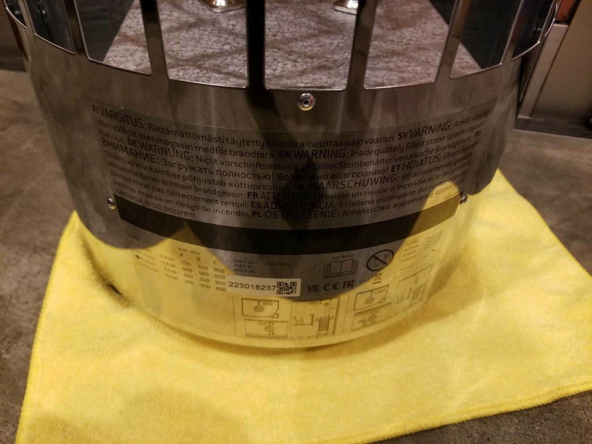 新品 純正 ハルビア 国内発送 HARVIA 9kw サウナヒーター CILINDRO 