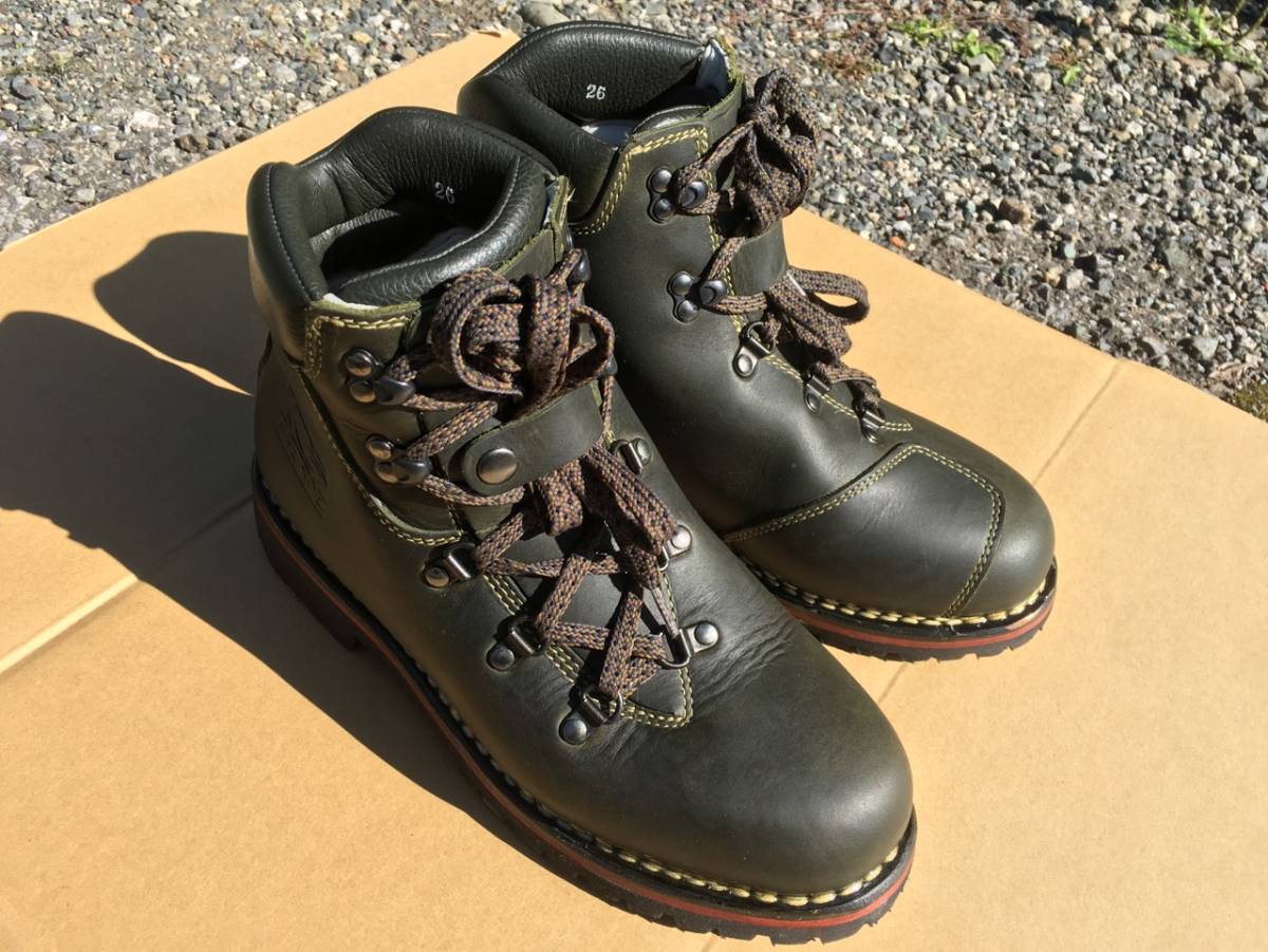 GAERNE フーガ バイク用ブーツ　グリーン26.5 試着無料】ガエルネ フーガ - バイク ブーツ 本革 ツーリング