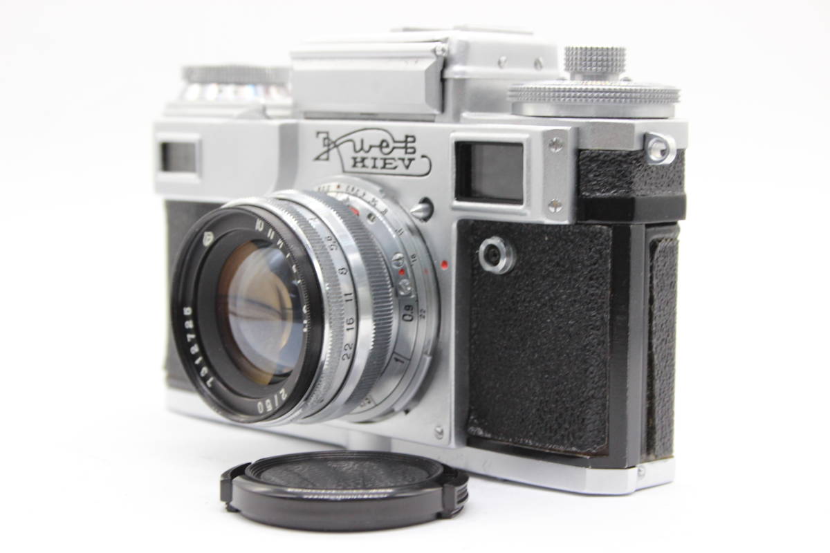 Kiev 4レンジファインダーフィルムカメラJupiter-8 50mmF2付き Kiev 4