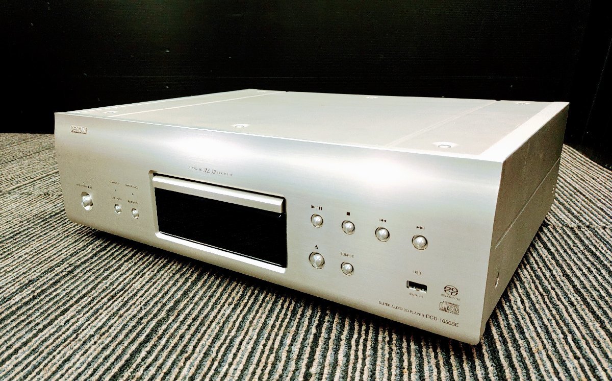DENON デノン DCD-1650SE SACD⁄CDプレーヤー中古・修理前提品