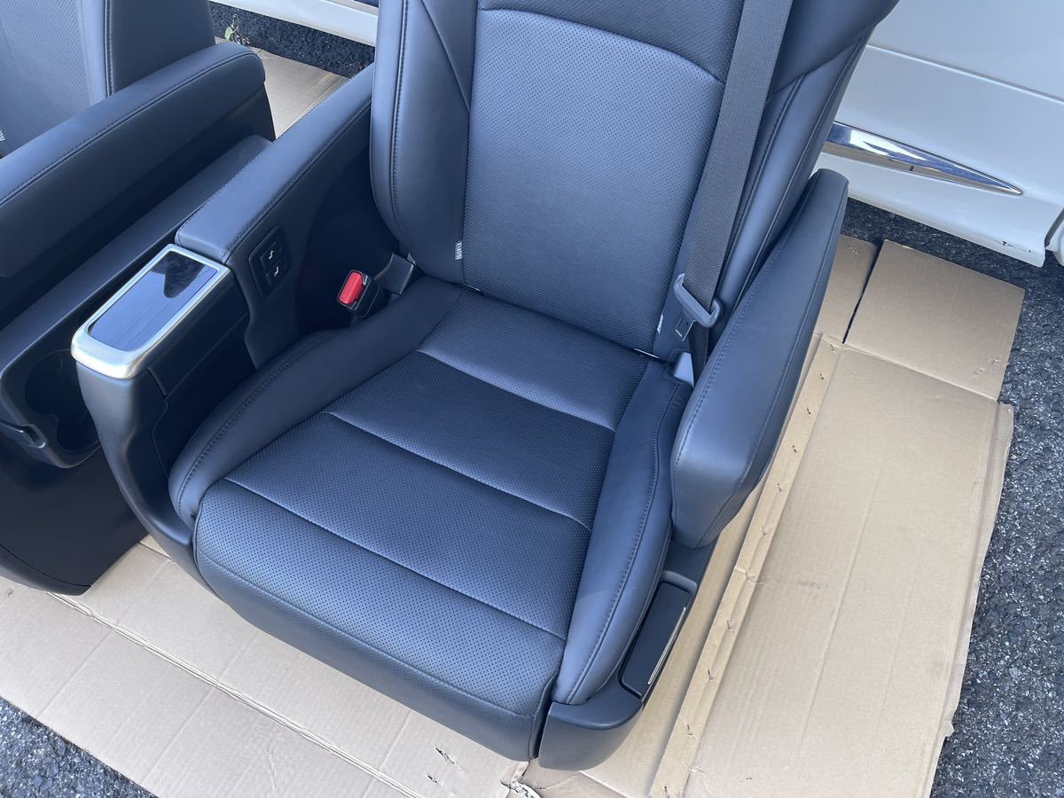 アルファード ヴェルファイア 30 後期 純正 2列目 シート 助手席 運転 