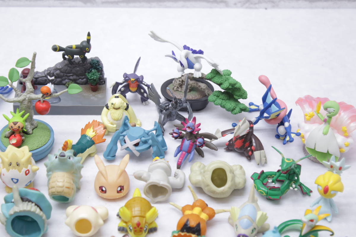 210【ジャンク】ポケモン デジモン フィギュアまとめ売り☆大量 指人形 