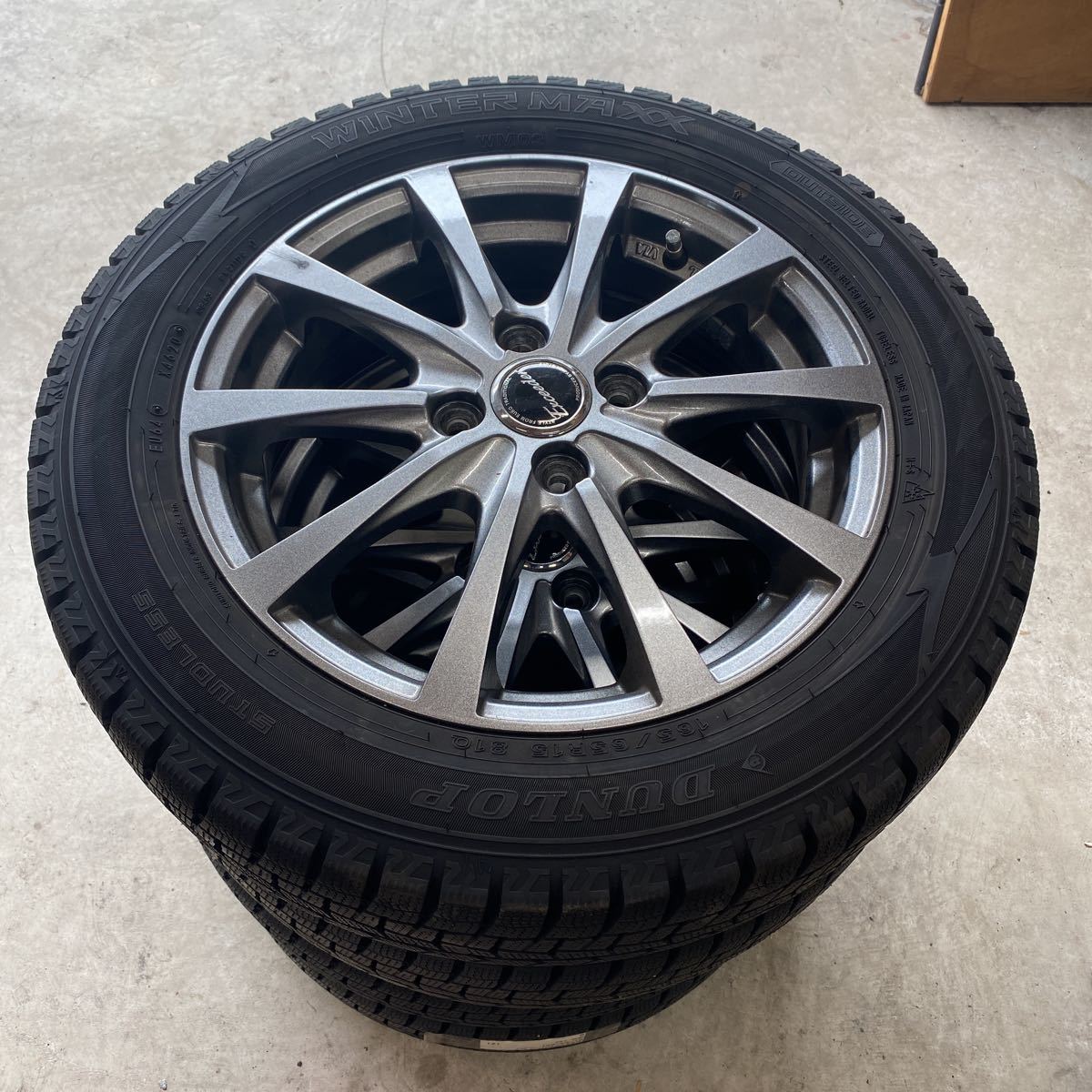 215/65R16 夏タイヤ 日産純正16インチアルミホイール4本セット PIAYZ