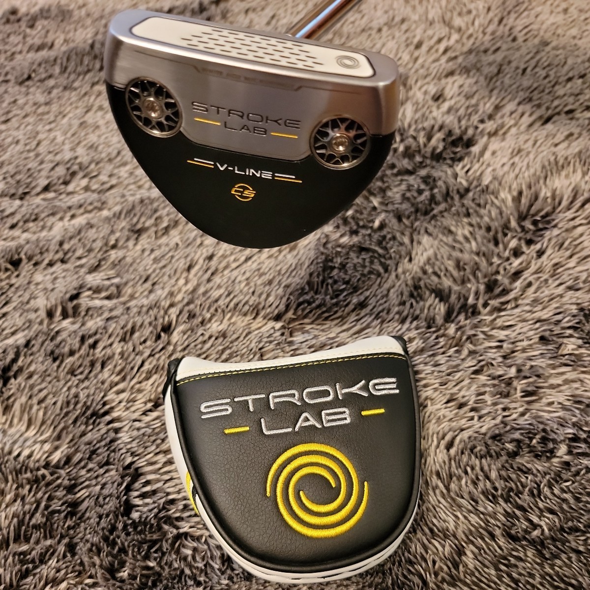 美品】ODYSSEY オデッセイ ストローク ラボ V-LINE CS パター センター