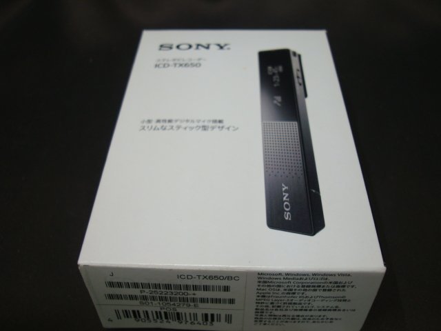 ★i☆☆【美品】ソニー SONY ICD-TX650 ICレコーダー ブラック