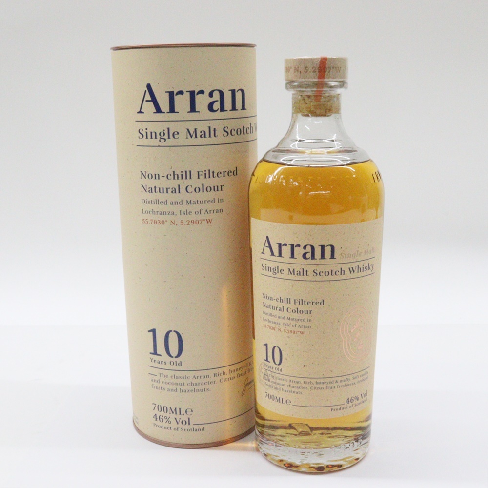 旧ボトル】アラン10年シングルモルトウイスキー 700ml 古酒ウイスキー