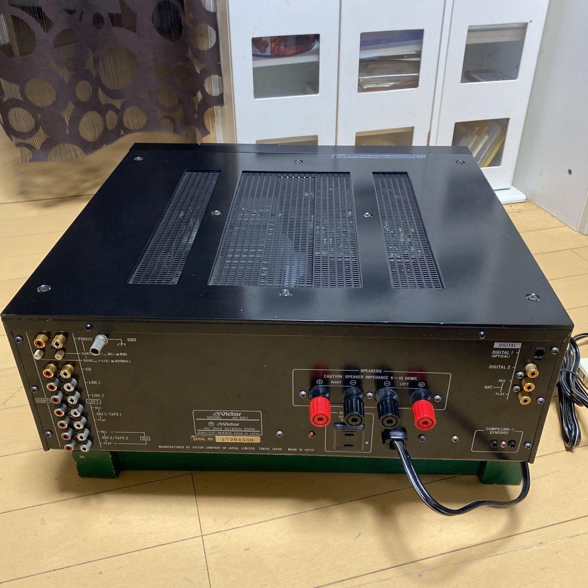 Victor プリメインアンプ AX-Z911 動作品 ヘッドホン難有りジャンク品