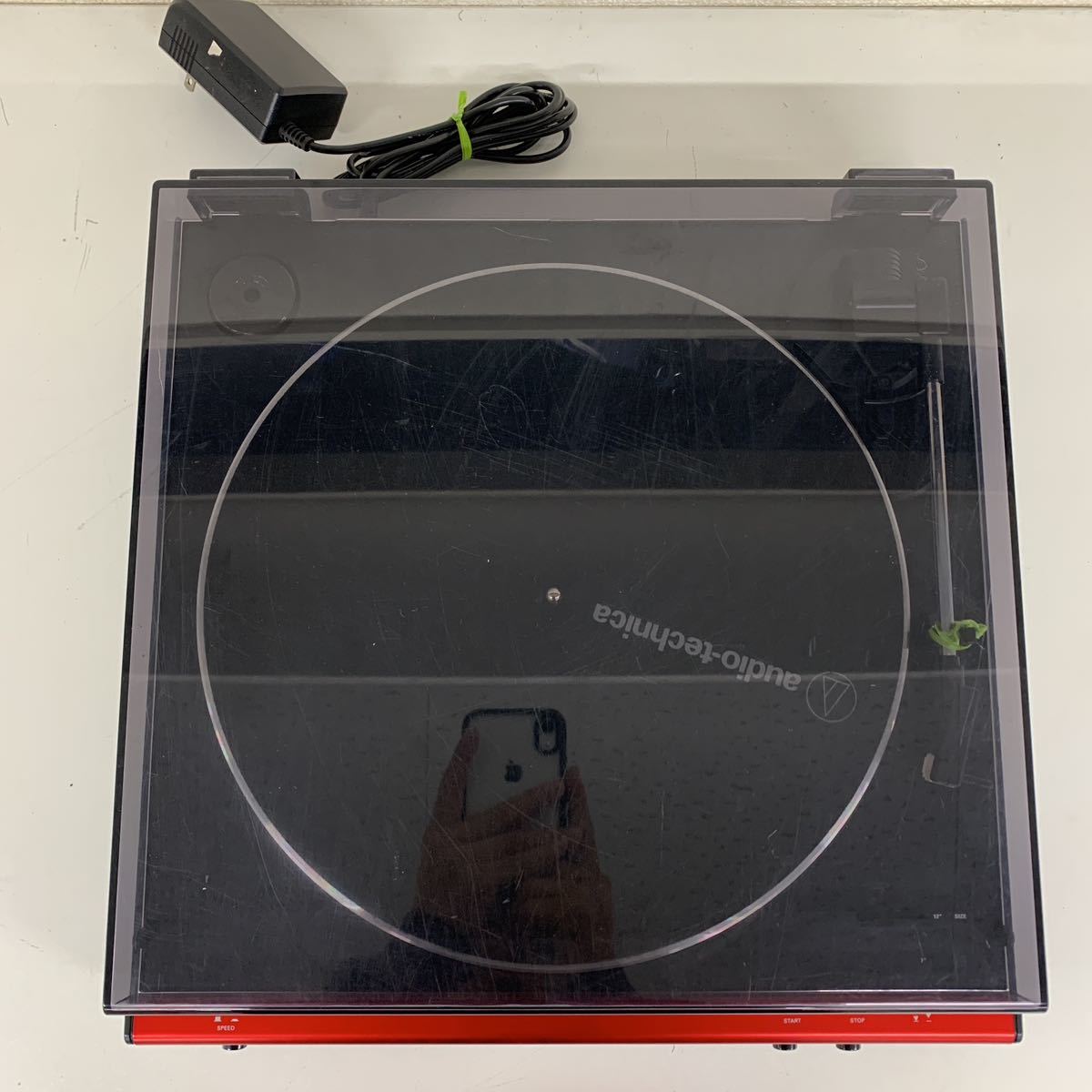 【E-1】 audio technics AT-LP60X ターンテーブル レコードプレーヤー フォノイコ内蔵 本体 電源のみ 930-1 AT-LP60X DGM フルオートターンテーブル Stereo Audio-Technica レコードプレーヤー