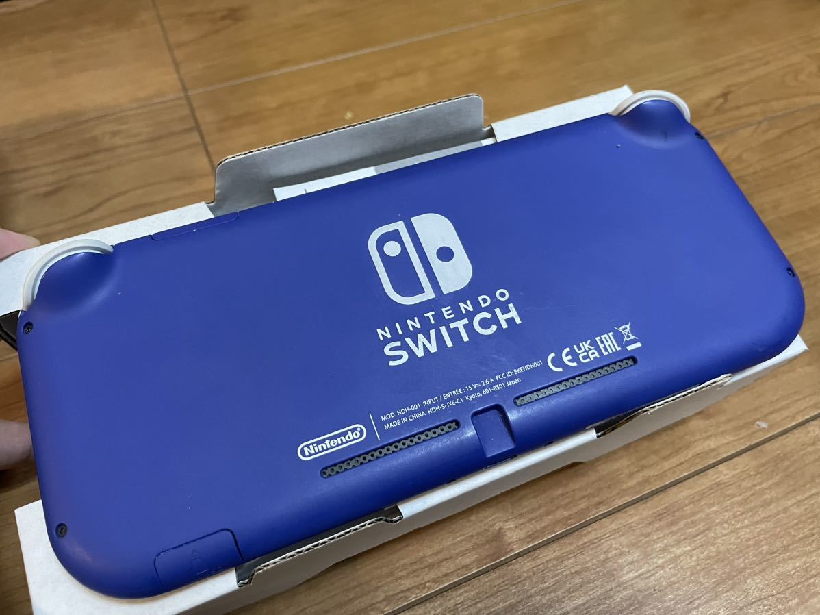 Nintendo switch Lite ブルー ジャンク品 【公式通販】