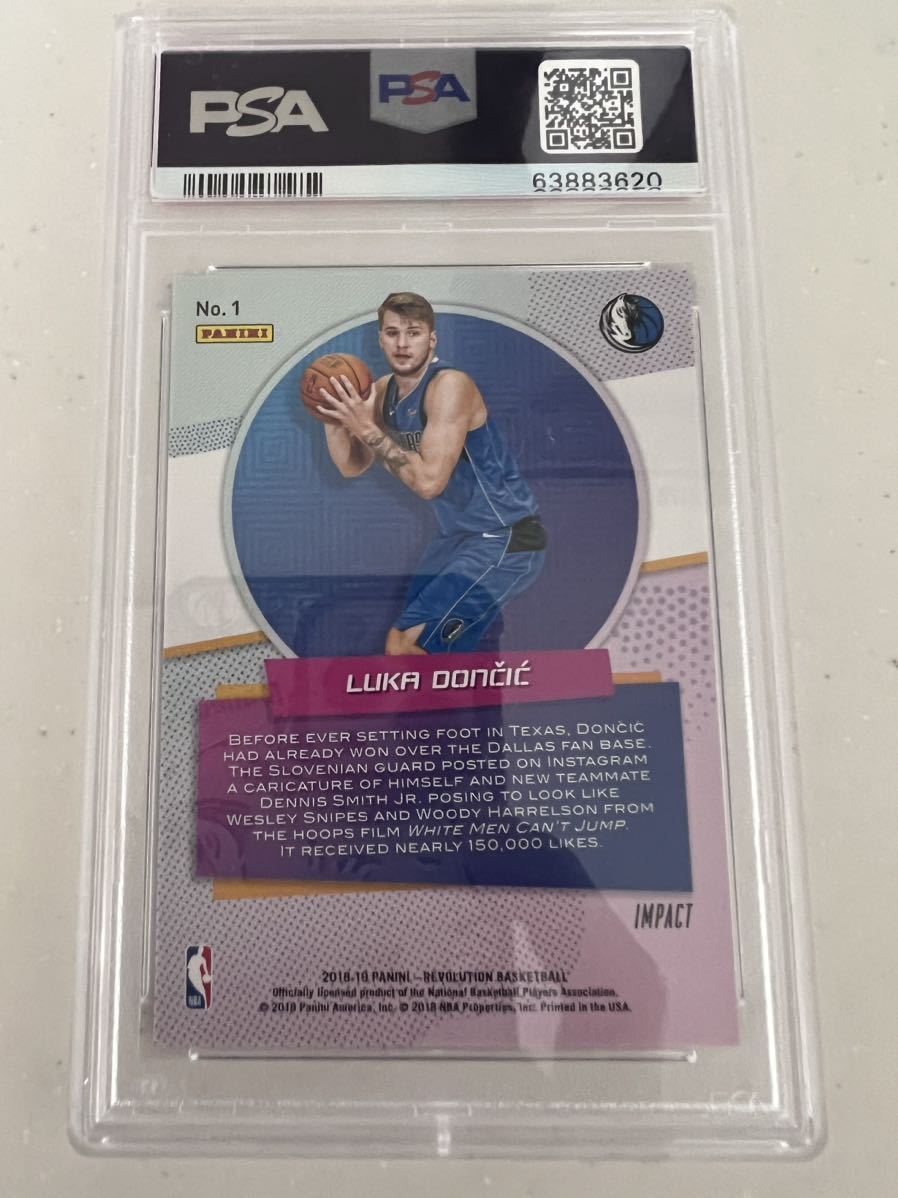 NBA Panini luka doncic revolution impact RC 鑑定済psa10